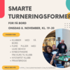 Smarte turneringsformer for få bord: Webinar onsdag 9. november