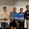 Flekkefjord Ungdomsskole vinnere av skolemesterskapet i bridge