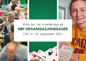 Klubber: Bli med på NBF organisasjonsdager Klubber: Bli med på NBF organisasjonsdager