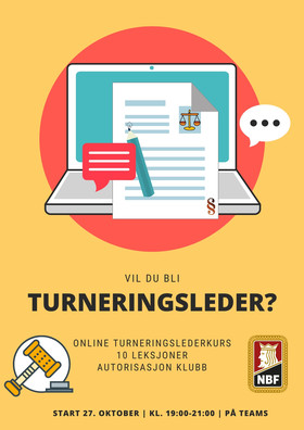 Online klubb-TL-kurs starter onsdag 27. oktober Online klubb-TL-kurs starter onsdag 27. oktober